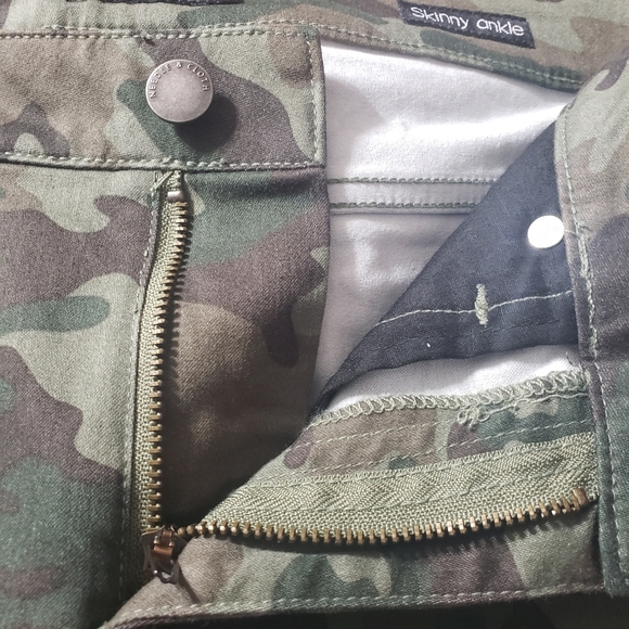 Needle & Cloth NWT Sz 4 Skinny Ankle Camo Jeans - Picture 11 of 15